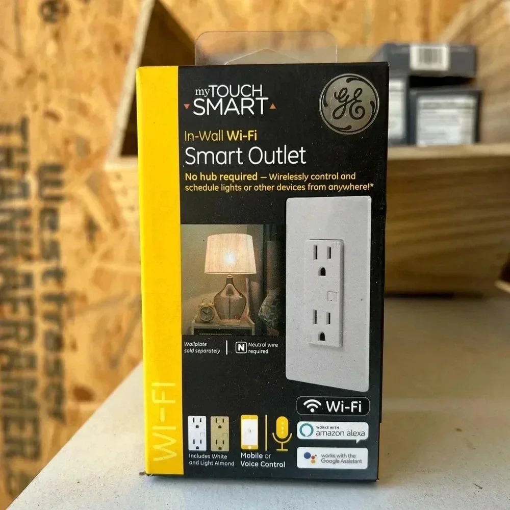 GE Smart outlet, lot of 3 outlets. New in boxes!​